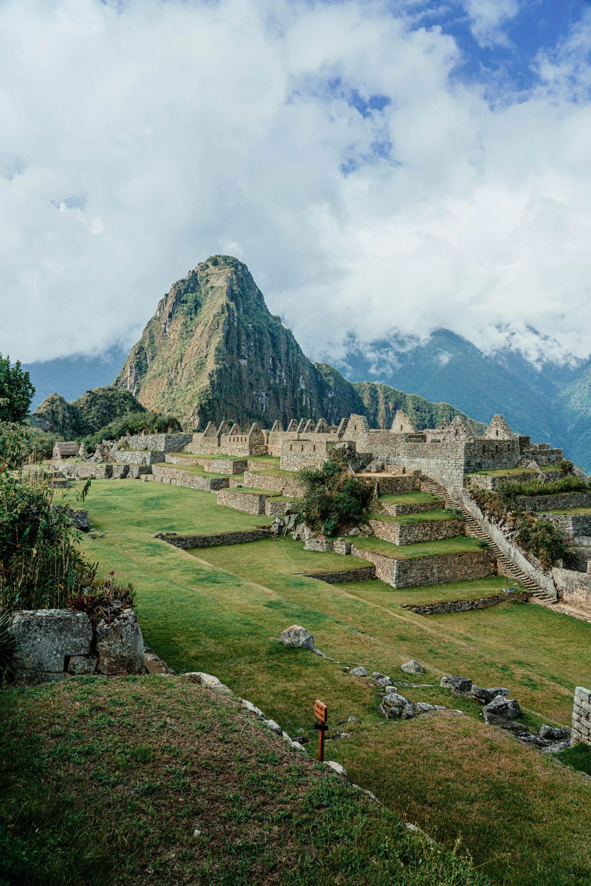 Recinto urbano y andenes de Machu Picchu