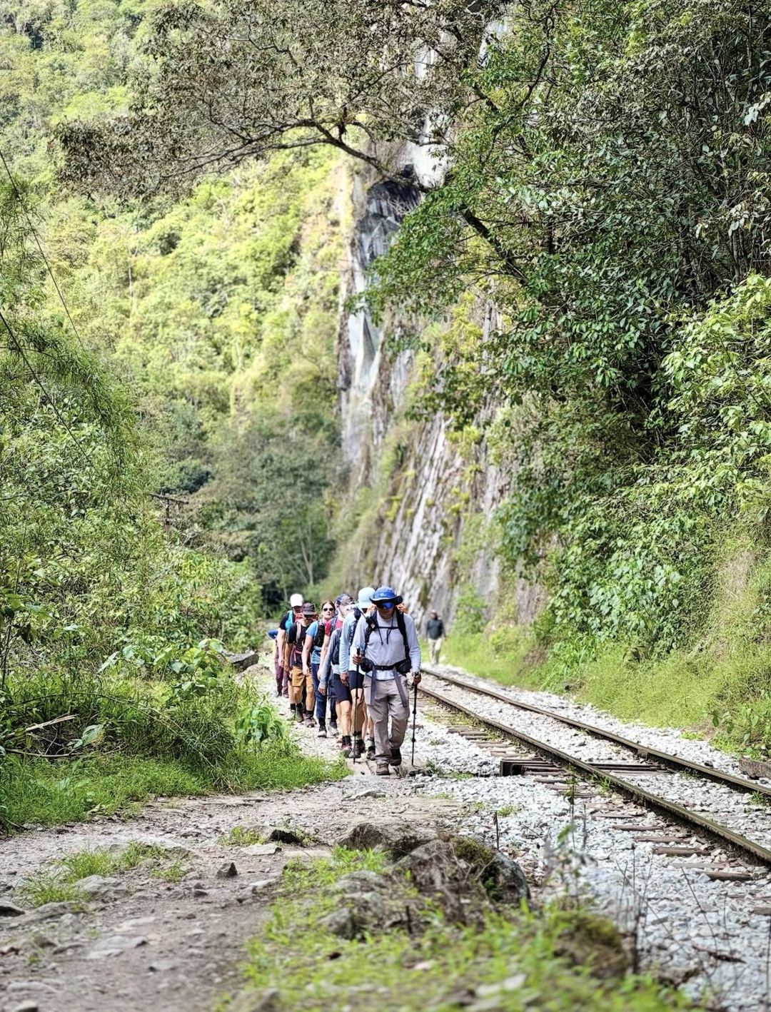 Camino a Aguas Calientes